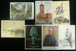 1930's-40's Propaganda Cards Incl. 1937 National Competition Of The SA At Olympic Stadium Panzergrenadier, 1937 Commemor - Autres & Non Classés