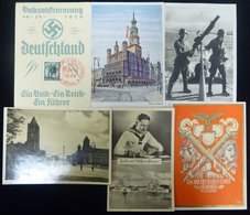 1930's-40's Selection Of Propaganda/PPC/stationery Incl. Wartime Naval Craft RP's, Illustrated Feldpost Unusual Cards, P - Autres & Non Classés