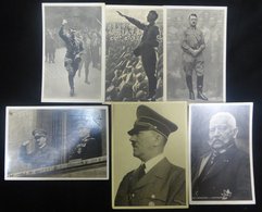 1930's-40's Selection Of Black & White Propaganda/postcards Incl. Nurburgring Car Racing, Hitler & Gring Together On Bal - Autres & Non Classés