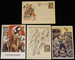 1938 Colour Propaganda 6pf Card Commemorating The 15th Anniv Of The Attempted 1923 Putsch In Munich With Appropriate Com - Altri & Non Classificati