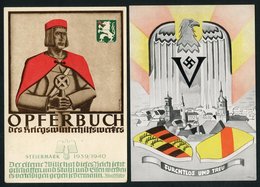 1938-40 Three Propaganda Cards Promoting Railways. Scarce Trio. - Altri & Non Classificati