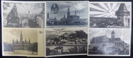 1940's Colour Postcards Depicting Interiors Of Either Reichskanzlei, Berlin Or Berghof, Propaganda Cards (10) Each Shows - Altri & Non Classificati