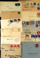 ALLIED OCCUPATION 1945-48 Range Of Covers & Stationery Mainly RUSSIAN ZONE With Various Single & Multiple Frankings. - Altri & Non Classificati