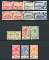 1925-32 1s (both Shades) To £1 & 1931-33 'Rock' Issue In Both Perforations, Chiefly Fine M, SG.102/7, 110/113 & 110a/113 - Other & Unclassified