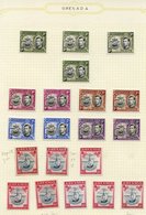 1934-67 Fine M Collection On Leaves Incl. 1934 Defin Set With Some Perf Variations, 1935 Jubilee Set, 1938 Defin Set Inc - Altri & Non Classificati