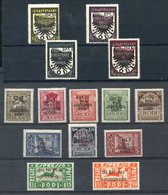 Rhodes 1943 Charity Surcharge Post & Express Sets, Fine M, SG.214/221, E222/223, 1944 Air War Victims Set, Fine M, SG.23 - Altri & Non Classificati