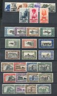 1927 National Defence Series For 1927, 1928 & 1929 Set M, Odd Tone Spot, The 1927 Shows Broken 'I' Variety, 1930 Pictori - Other & Unclassified