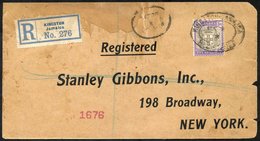 1911 Envelope Registered To New York With A 5s (SG.45), Cancelled KINGSTON JAMAICA REGISTERED MY.8.11 With New York Arri - Altri & Non Classificati