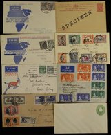 19th/20thC All Reigns Group Of Covers And Unused Postal Stationery With 2½d & 2a Postal Stationery Envelopes Of B.E.A &  - Altri & Non Classificati