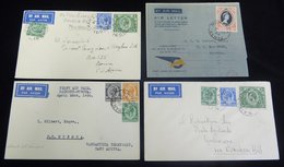 1934-53 First Flight Covers (4) 1934 Acceptance For SAN Madagascar Broken Hill - Mozambique (total Mail To Mozambique Wa - Altri & Non Classificati