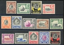 1935 Pictorial Defin Set, M (10c Thinned), SG.110/123. (14) Cat. £475 - Altri & Non Classificati