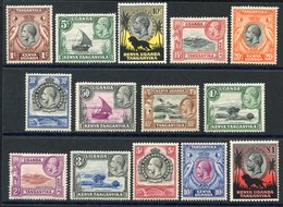 1935 Pictorial Defin Set, Fine M, SG.110/123. (14) Cat. £475 - Altri & Non Classificati