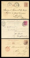 POSTAL STATIONERY Collection Comprising Cards With 1887 1½d U, Unused, & Reply Paid U, 1892 With 'HALFPENNY' Crossed Thr - Altri & Non Classificati