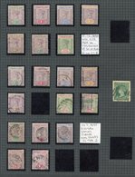 1890-1954 M & U Collection On Leaves Incl. QV Vals To 1s M & U, 1902 To 5s M, Later Incl. KGVI £1 M & 1954 Set M Or UM E - Altri & Non Classificati