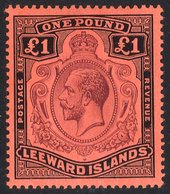 1921-32 MCCA £1 Purple & Black/red, Very Fresh M, SG.80, Cat. £225 - Altri & Non Classificati