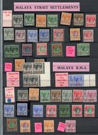 STRAITS SETTLEMENTS 1937-41 Set + Die II 2c, 4c & 5c, B.M.A 1945-48 Set + Extras, MALACCA 1949 Set, PENANG 1942 Set Main - Altri & Non Classificati