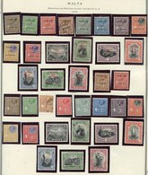 1863-1984 Mainly M Or UM Collection Housed In A Scott Printed Album Incl. 1885 QV Set, 1886 5s, 1899 2/6d & 10s (crease) - Other & Unclassified