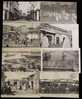 1902-20's PPC's (85), Odd Later Range Showing Aspects Of Daily Life, Busy Street Scenes, Street Merchants, Herd Of Camel - Other & Unclassified