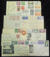 1890's-1960's Accumulation Of Covers Or Cards In Mixed Condition. (110) - Autres & Non Classés