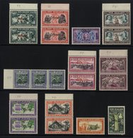 1940 Centenary Officials Complete Set UM, Values ½d, 1d, 2d, 2½d, 3d, 4d, 6d & 8d Incl. Pairs With Variety 'ff' Joined ( - Altri & Non Classificati