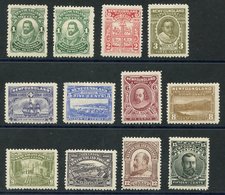 1910 Set Of Ten + 'JAMRS' Variety, All Fresh M, SG.95/105 +95b. (12) Cat. £560 - Other & Unclassified