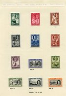 The Nigerias & Lagos 1884-1968 M & U Collection Of 284 Stamps On Leaves Incl. Nigeria 1936 Pictorial Defin Set M Etc. (2 - Autres & Non Classés