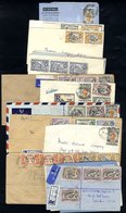 1950's Commercial Covers (+ Odd Earlier) Incl. Several Registered With Good Range Of Pmks, Excl. Lagos. (62) - Altri & Non Classificati