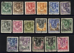 1925-29 MSCA Set FU, Odd Blunt Or Short Perf, SG.1/17, Cat. £900 - Other & Unclassified