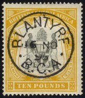 B.C.A 1897 CCC £10 Black & Yellow Arms With A Superb Blantyre 16.NOV.98 C.d.s. (1) - Altri & Non Classificati