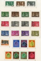 1937-51 Collection U On Philatelic Leaves. 1938 Set Plus 1944 5s & Second 10s, These Fine But The First 5s & £1 Washed O - Other & Unclassified