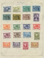 1924-28 Chiefly M Range On Leaves Incl. 1924 400th Birth Anniv Of Camoens Set To 10€ M & 20€ FU, 1925 Castelo Branco (27 - Altri & Non Classificati