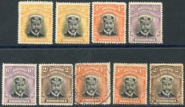 1913-22 Admirals Die I Perf 15, Vals As Follows: 3d (2), 4d, 6d (2) & 2s, All M, Plus 4d (2) & 2s U. Cat. £350. (9) - Other & Unclassified