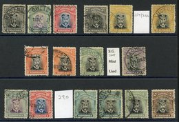 1913-22 Admirals Die II, P.15 2d, 8d & 10d FU, Die III, P.14 U Selection Incl. 2d, 3d (2), 4d (2), 5d VFU, 6d, 8d, 1s (3 - Altri & Non Classificati