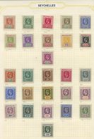 1899-1999 M Collection Of Complete Sets On Leaves Incl. 1890 Die I Set, 1893 Surcharges (7), 1893 Set, 1897-1900 CCA Set - Autres & Non Classés