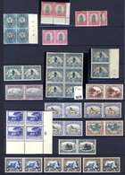 1910-2009 M Or UM Collection Housed In A Large Black Page Stock Book Incl. Bilingual Pairs To 10s (4), 1935 Jubilee Set, - Autres & Non Classés