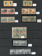 1920-38 Pictorial Defin Pairs, Better Items Comprising 1926 6d M & U (SG.32), 1927-30 3d (SG.35), 4d M (SG.35b), 2/6d M  - Autres & Non Classés