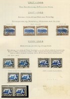1927-54 Pictorial Defins Specialised Collection Of Mainly M Horizontal Pairs (a Few Vertical & U Pairs) Written Up On Le - Autres & Non Classés