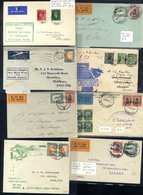 1929-37 Flight Covers (13) - Of Which 12 Are First Flights, Also Two South West Africa 1931 & 1936 First Flight Covers.  - Autres & Non Classés
