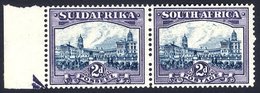 1938 2d Blue & Violet, Fine M Marginal Pair, SG.44a. (2) Cat. £350 - Autres & Non Classés