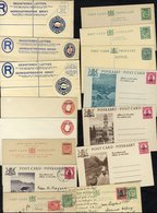 20thC Range Of Postal Stationery (mainly Unused But Some Used) With KGV O/p Envelopes Incl. Reg Postcards With Illustrat - Other & Unclassified