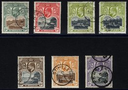 1903 CCC Set, VFU Incl. Extra 2d Value, SG.55/60. (7) Cat. £150+ - Altri & Non Classificati