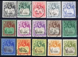 1922-37 MSCA Set VFU (1d Value Some Missing Perfs At Left, Single Missing Perf On 5s) O/w Fine & Scarce Set Complete To  - Other & Unclassified