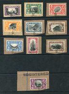 1934 Centenary Set, Each On A Separate Piece Tied By Dec 3rd C.d.s's, SG.114/123, Cat. £475 - Altri & Non Classificati