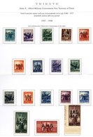 1947-54 M Or UM Collection Appears Complete Housed In A Hingeless Album Incl. Commems, Defins, Dues Etc. Also Range Of V - Other & Unclassified