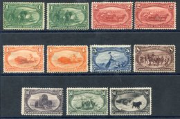 1898 Trans-Mississippi Expo 1c (2), 2c (2), 4c (2), 5c, 8c & 10c M Or Unused With Faults, Eg. Thinned Etc. Also Decent M - Autres & Non Classés