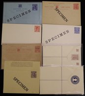 POSTAL STATIONERY Early Range Of Fine Unused Items Incl. SPECIMEN Ovpts (5). Scarce Group. - Andere & Zonder Classificatie