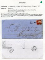 SCOTTISH POSTMARKS Collection Of Mainly Postcards Collected For Pmks, C.d.s's On PPC's, Odd Pre-stamp Item Etc. Incl. Ar - Autres & Non Classés