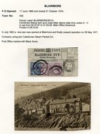 SCOTTISH POSTMARKS Collection Of Mainly Postcards Collected For Pmks Incl. 1912 Ardentinny, Ardrishaig 1908, Carrick 191 - Altri & Non Classificati