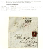 EDINBURGH POSTMARKS QV-QEII Substantial Collection Of Covers, Postcards & Stationery Collected For Pmk Interest Incl. 18 - Altri & Non Classificati