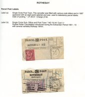 ISLE OF BUTE 1824-1970's Cover Collection From Pre-stamp Incl. Ascog 1904 C.d.s. On PPC, Craigmore Pier 1904 Parcel Post - Altri & Non Classificati